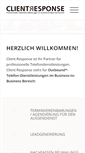 Mobile Screenshot of clientresponse.ch